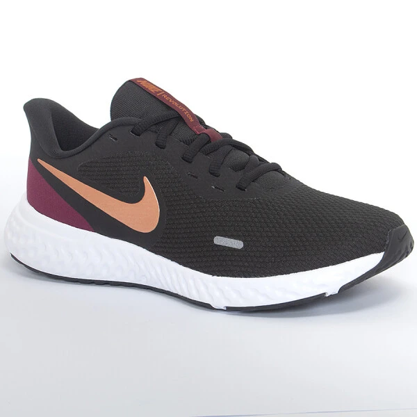 TÊNIS NIKE REVOLUTION 5 FEMININO - Preto/dourado