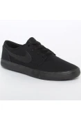 TÊNIS NIKE SB PORTMORE II SOLAR CANVAS MASCULINO - Preto TÊNIS NIKE SB PORTMORE II SOLAR CANVAS MASCULINO - Preto