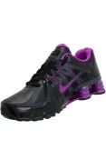TÊNIS NIKE SHOX AGENT SL FEMININO - Preto/roxo TÊNIS NIKE SHOX AGENT SL FEMININO - Preto/roxo