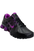 TÊNIS NIKE SHOX AGENT SL FEMININO - Preto/roxo TÊNIS NIKE SHOX AGENT SL FEMININO - Preto/roxo