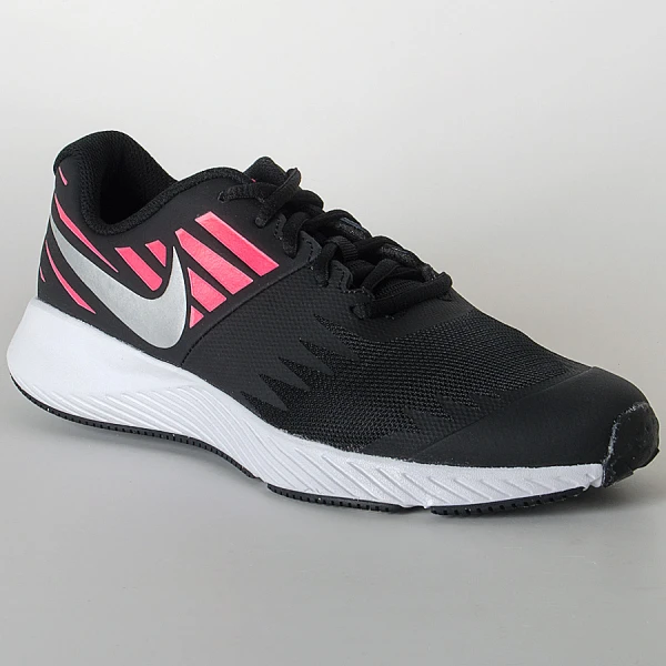 TÊNIS NIKE STAR RUNNER GS INFANTIL - Preto/rosa