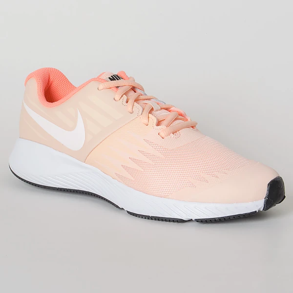 TÊNIS NIKE STAR RUNNER GS INFANTIL - Rosa/branco