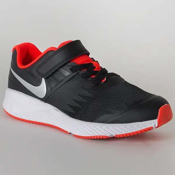 TÊNIS NIKE STAR RUNNER JDI PSV INFANTIL - Preto/laranja
