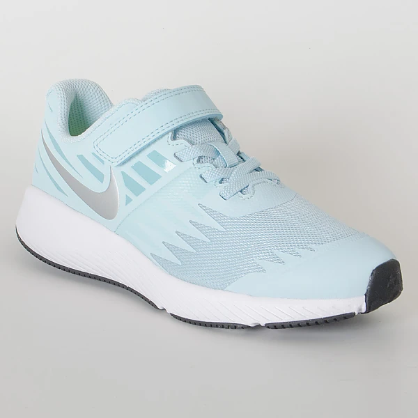 TÊNIS NIKE STAR RUNNER PSV INFANTIL - Branco/prata