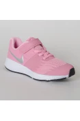 TÊNIS NIKE STAR RUNNER PSV INFANTIL - Rosa/prata