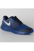 TÊNIS NIKE STAR RUNNER RFL (GS) INFANTIL - Marinho/prata