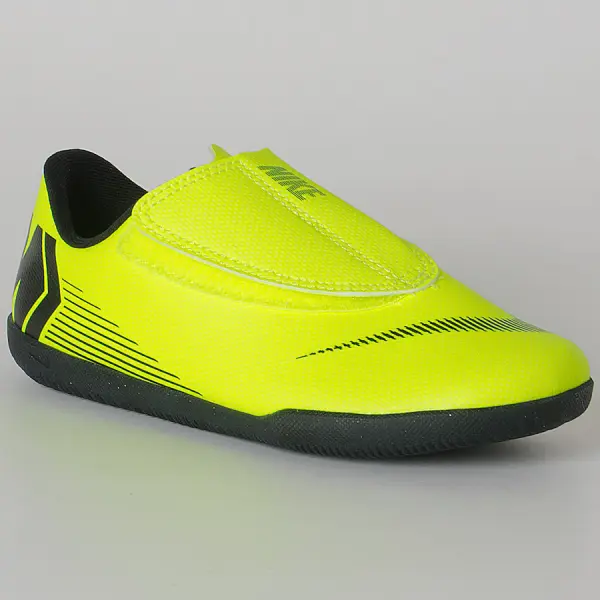 TÊNIS NIKE VAPOR 12 CLUB PS (V) IC INFANTIL - Verde/preto