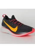 TÊNIS NIKE ZOOM FLY FLYKNIT FEMININO - Preto/laranja TÊNIS NIKE ZOOM FLY FLYKNIT FEMININO - Preto/laranja