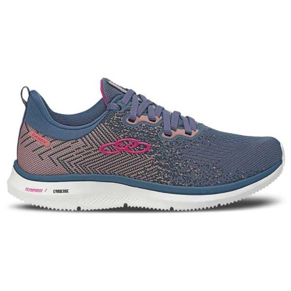 TÊNIS OLYMPIKUS CANDY FEMININO - Azul/rosa