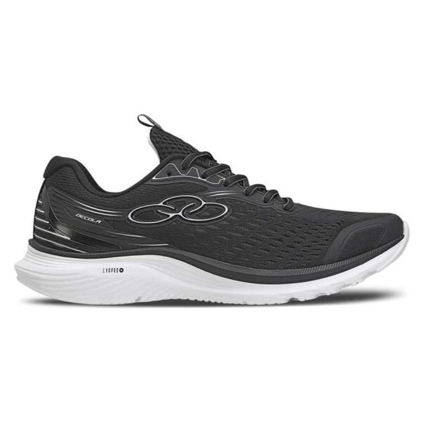 TÊNIS OLYMPIKUS DECOLA MASCULINO - Preto/branco