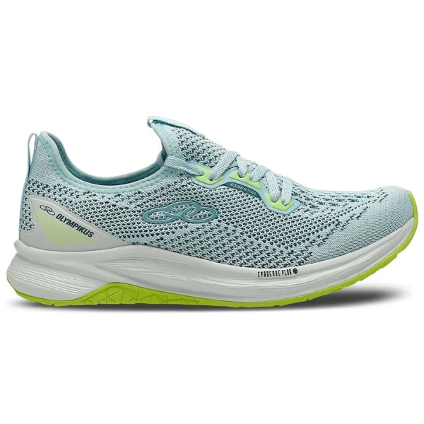 TÊNIS OLYMPIKUS ESSENTIAL FEMININO - Azul celeste/verde