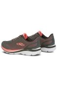TÊNIS OLYMPIKUS GLAM 2 FEMININO - Chumbo/salmao