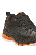 TÊNIS OLYMPIKUS SPIDER KIDS INFANTIL - Preto/laranja