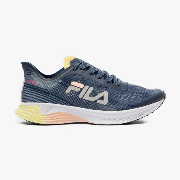TÊNIS PARA CORRIDA FILA KR5 FEMININO - Marinho/amarelo