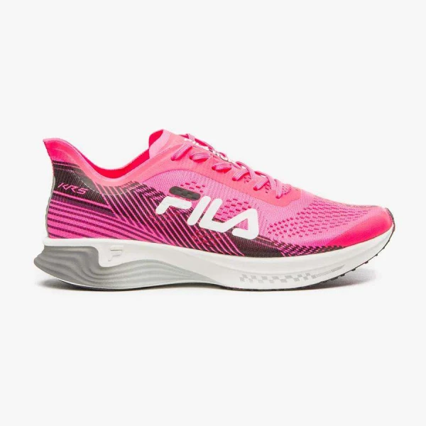 TÊNIS PARA CORRIDA FILA KR5 FEMININO - Pink/branco