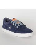 TÊNIS POLO ROYAL STREET INFANTIL - Marinho/branco