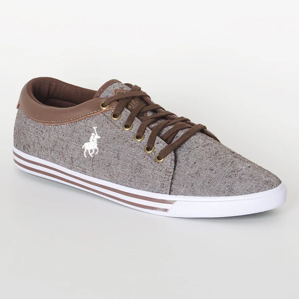 TÊNIS POLO ROYAL VENICE MASCULINO - Cinza/marrom