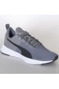 TÊNIS PUMA FLYER RUNNER MASCULINO - Grafite/branco TÊNIS PUMA FLYER RUNNER MASCULINO - Grafite/branco