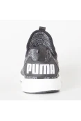 TÊNIS PUMA MEGA NRGY FLASH EVOKNIT BDP MASCULINO - Preto/branco TÊNIS PUMA MEGA NRGY FLASH EVOKNIT BDP MASCULINO - Preto/branco