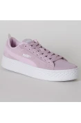 TÊNIS PUMA SMASH PLATFORM SD BD FEMININO - Rosa/branco TÊNIS PUMA SMASH PLATFORM SD BD FEMININO - Rosa/branco