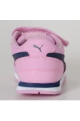 TÊNIS PUMA ST RUNNER V2 NL V PS INFANTIL - Rosa/marinho