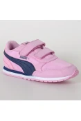 TÊNIS PUMA ST RUNNER V2 NL V PS INFANTIL - Rosa/marinho