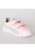 TENIS PUMA STEPFLEEX SL V PS INFANTIL - Rosa/cinza