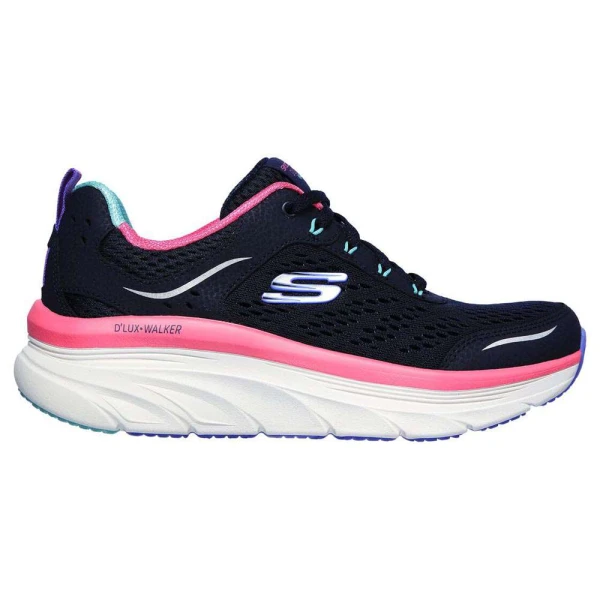 TÊNIS SCKECHERS D LUX WALKER - INFINITE MOTION FEMININO - Marinho/rosa