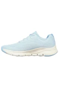TÊNIS SKECHERS ARCH FIT FEMININO - Azul celeste/bege TÊNIS SKECHERS ARCH FIT FEMININO - Azul celeste/bege