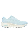 TÊNIS SKECHERS ARCH FIT FEMININO - Azul celeste/bege TÊNIS SKECHERS ARCH FIT FEMININO - Azul celeste/bege