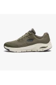 TÊNIS SKECHERS ARCH FIT MASCULINO - Verde/bege
