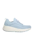 TÊNIS SKECHERS BOBS SPARROW 2.0 ALLEGIANCE CREW FEMININO - Azul celeste/bege