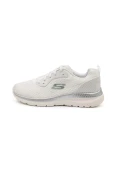 TÊNIS SKECHERS BOUNTIFUL FEMININO - Branco/prata TÊNIS SKECHERS BOUNTIFUL FEMININO - Branco/prata