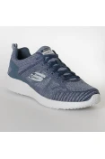 TÊNIS SKECHERS BURST DEAL CLOSER MASCULINO - Chumbo/cinza