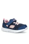 TENIS SKECHERS COMFY FLEX - MOVING ON INFANTIL - Marinho/rosa