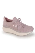 TÊNIS SKECHERS DLUX WALKER REFRESHING MOOD FEMININO - Lilas/bege