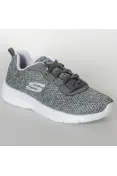 TÊNIS SKECHERS DYNAMIGHT 2.0 QUICK CONCEPT FEMININO - Grafite/branco TÊNIS SKECHERS DYNAMIGHT 2.0 QUICK CONCEPT FEMININO - Grafite/branco