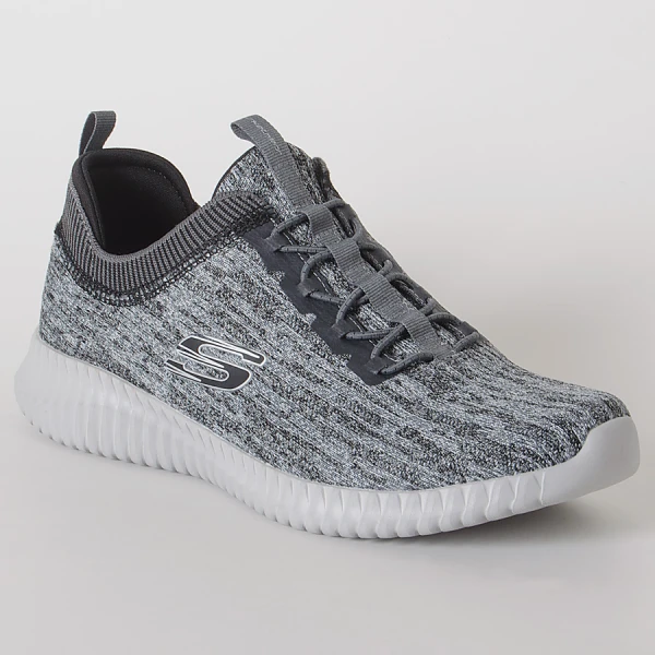 TENIS SKECHERS ELITE FLEX HARTNELL MASCULINO - Grafite/cinza