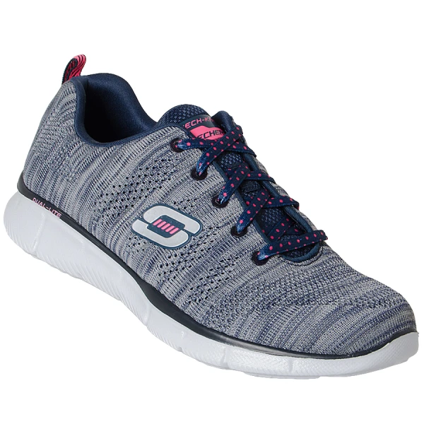 TÊNIS SKECHERS EQUALIZER FIRST RATE FEMININO - Cinza/marinho