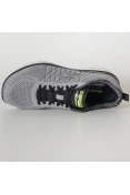 TÊNIS SKECHERS FLEX ADVANTAGE 2.0 THE HAPPS MASCULINO - Cinza/preto
