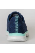 TÊNIS SKECHERS GLIDER FOREVER YOUNG FEMININO - Marinho/verde TÊNIS SKECHERS GLIDER FOREVER YOUNG FEMININO - Marinho/verde