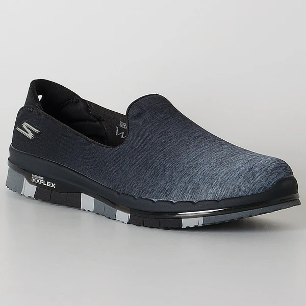 TÊNIS SKECHERS GO FLEX MUSE FEMININO - Preto/grafite