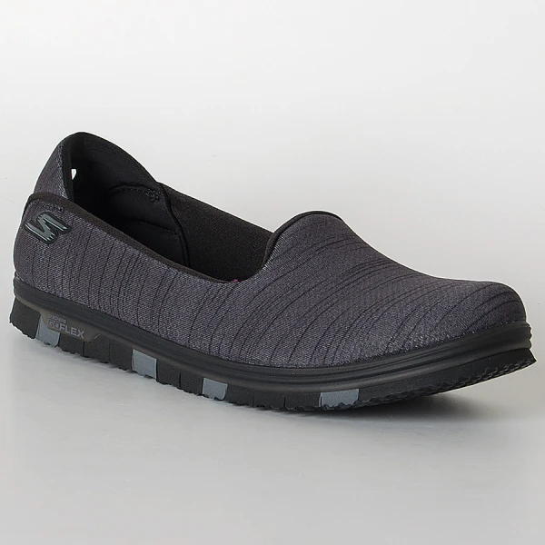 TÊNIS SKECHERS GO MINI FLEX FEMININO - Grafite/preto