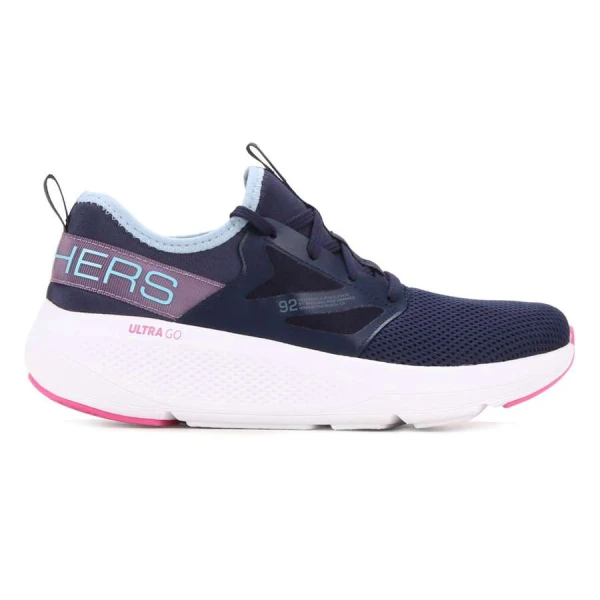 TÊNIS SKECHERS GO RUN ELEVATE QUICK STRIDE FEMININO - Marinho/branco