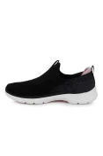 TÊNIS SKECHERS GO WALK 6 - GLIMMERING FEMININO - Preto/branco TÊNIS SKECHERS GO WALK 6 - GLIMMERING FEMININO - Preto/branco
