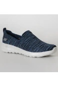 TÊNIS SKECHERS GO WALK JOY NIRVANA FEMININO - Preto/azul TÊNIS SKECHERS GO WALK JOY NIRVANA FEMININO - Preto/azul