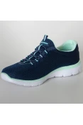 TÊNIS SKECHERS SUMMITS FEMININO - Marinho/branco TÊNIS SKECHERS SUMMITS FEMININO - Marinho/branco