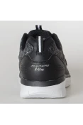 TÊNIS SKECHERS SYNERGY 2.0 HEADLINER FEMININO - Preto/grafite