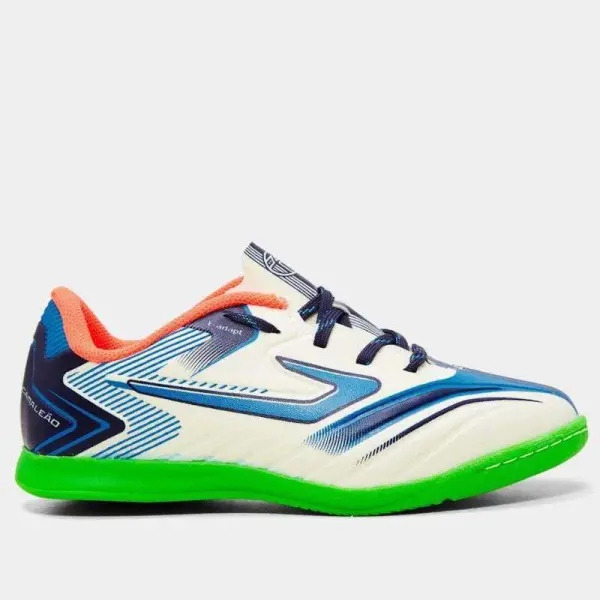 TÊNIS TOPPER FUTSAL CAMALEÃO INF - Branco/azul