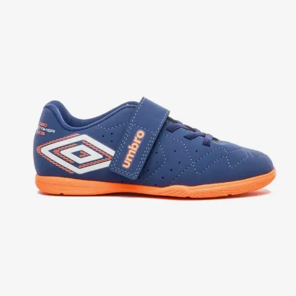 TÊNIS UMBRO FUTSAL NEO STRIKER INF. - Marinho/laranja